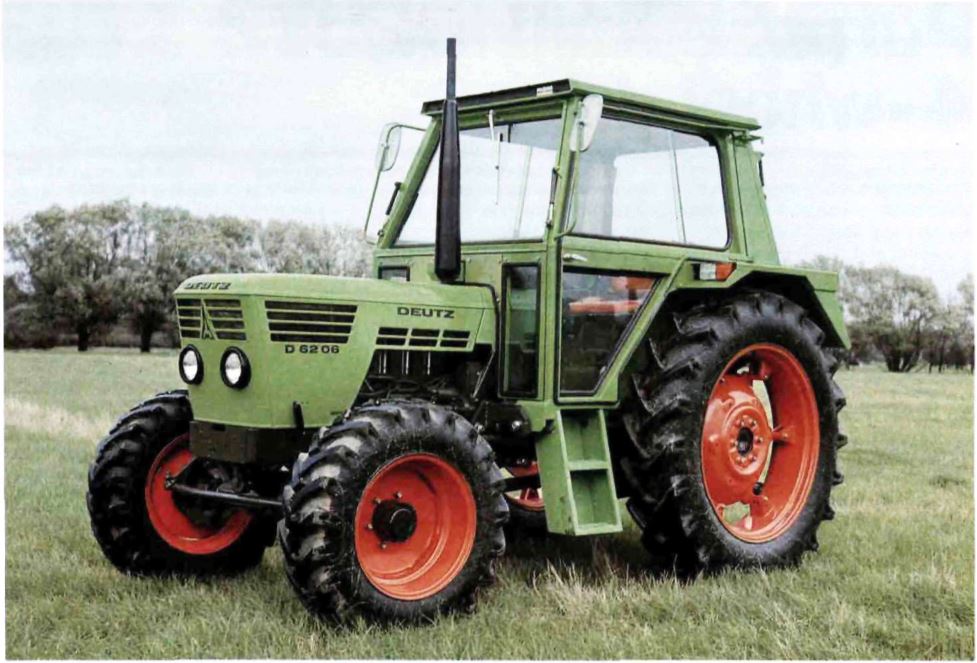Deutz D6206A Traktor mit Kabine (Quelle: SDF Archiv)