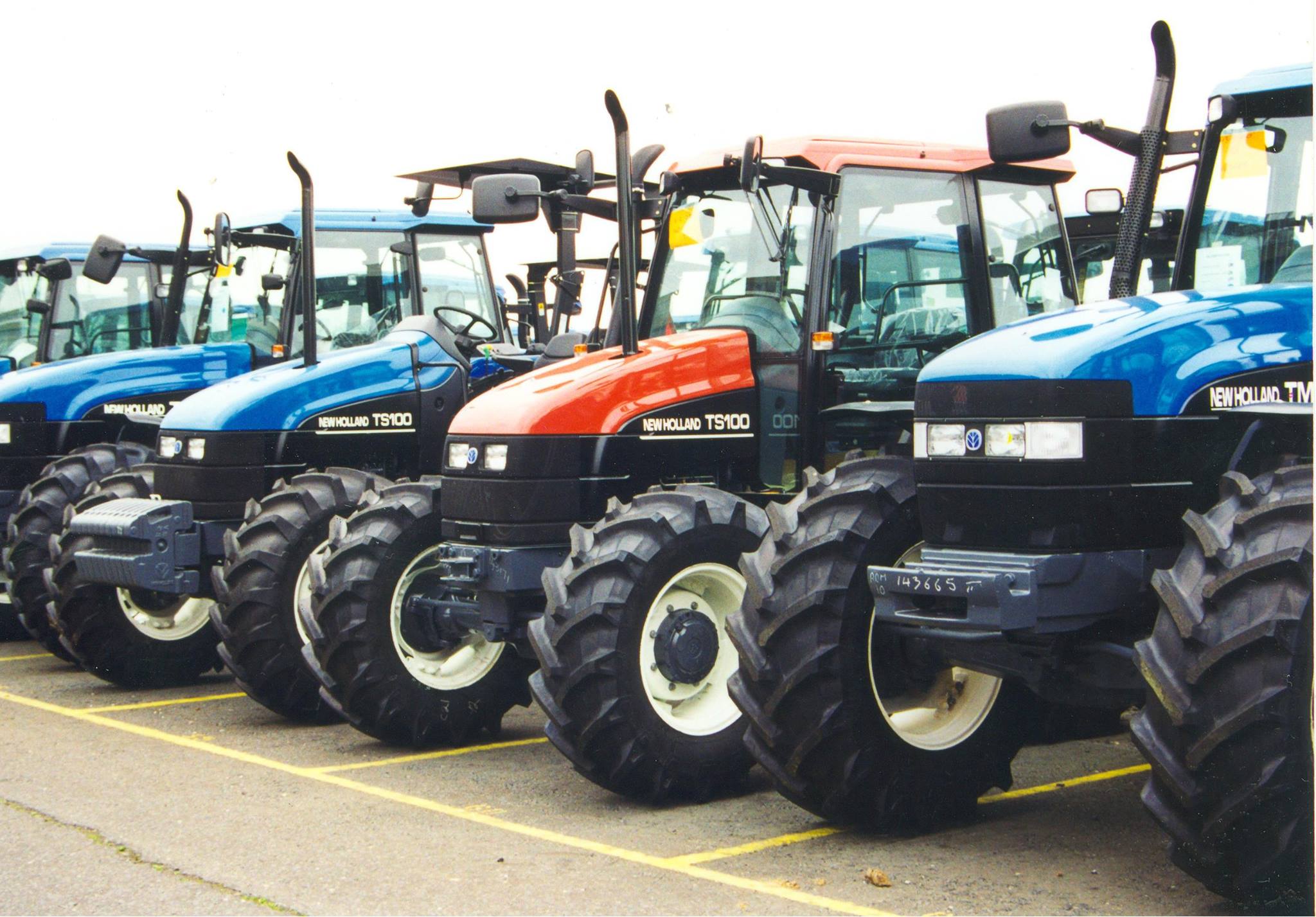 New Holland TS und TM Allradtraktoren (Quelle: Classic Tractor Magazine)