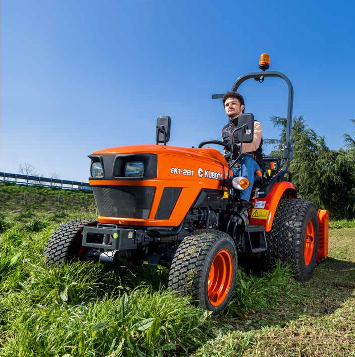 Kubota EK1-261 Kompakttraktor (Quelle: Kubota)