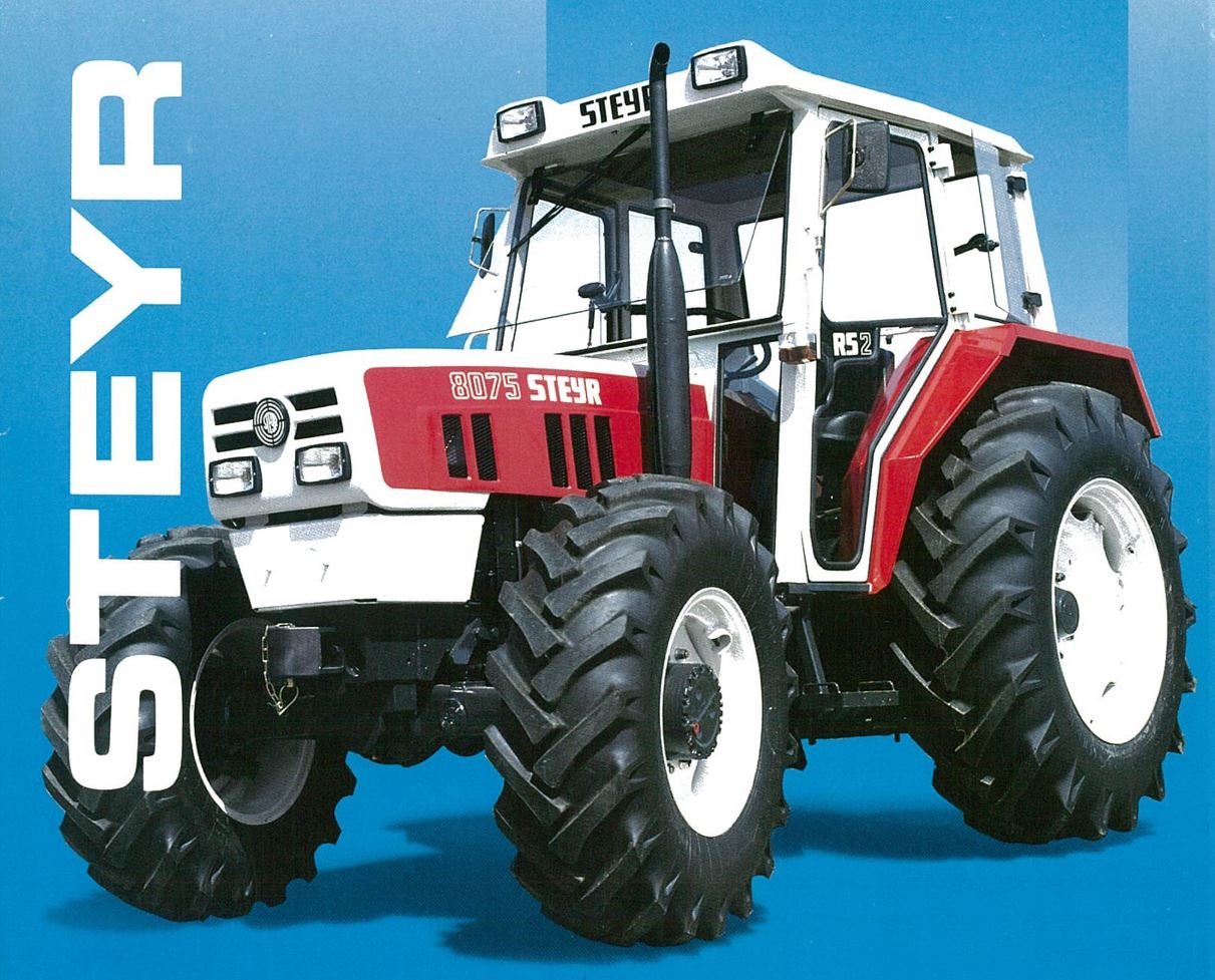 Steyr 8075 RS2 Allradtraktor (Quelle: CNH)
