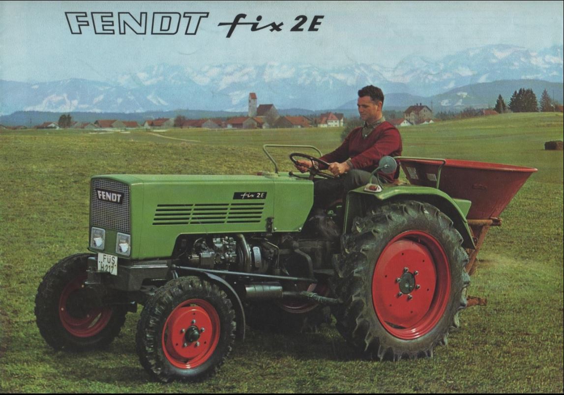 Fendt Fix 2E Traktor (Quelle: AGCO Fendt)