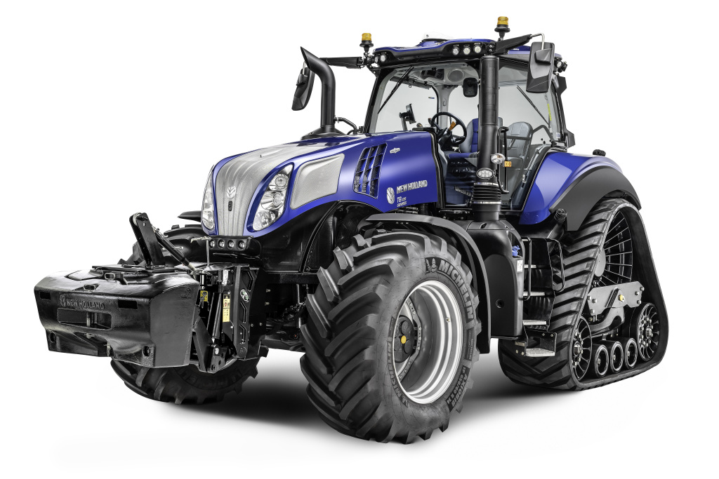 New Holland T8.435 Genesis Großtraktor mit SmarTrax BluePower Edition (Quelle: CNH)