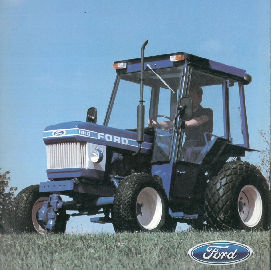 Ford Shibaura 1910 Traktor mit Kabine (Quelle: CNH)