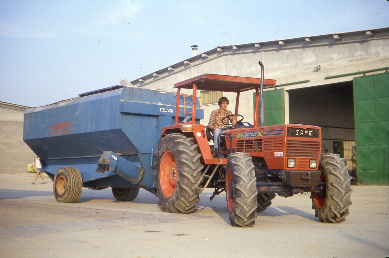 SAME Panther 90 Traktor (Quelle: SDF Archiv)
