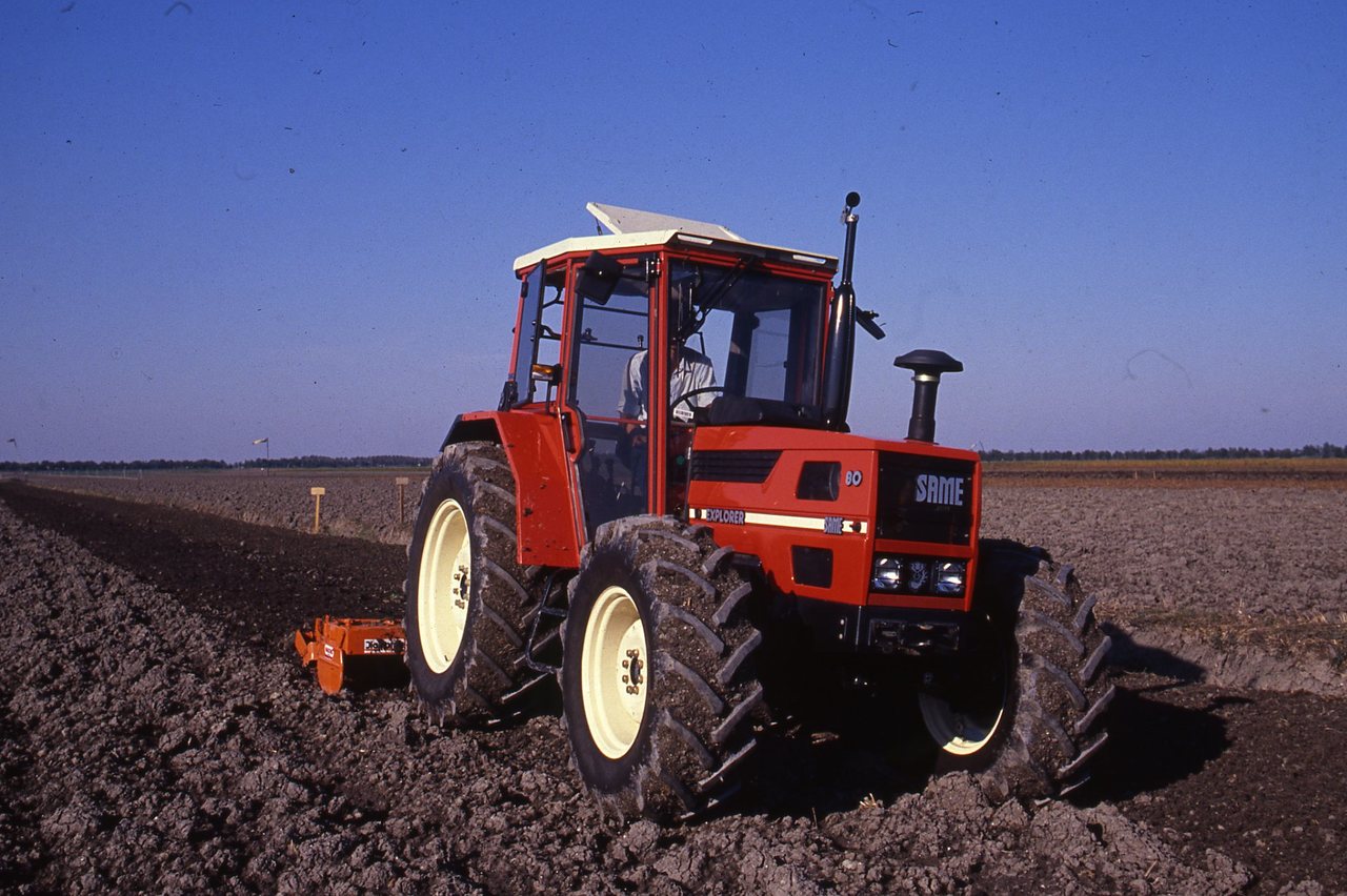 SAME Explorer 80 Traktor (Quelle: SDF Archiv)