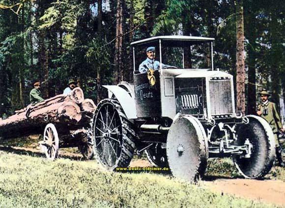 Deutzer Trekker Traktor (Quelle: Deutz-Oldtimer)