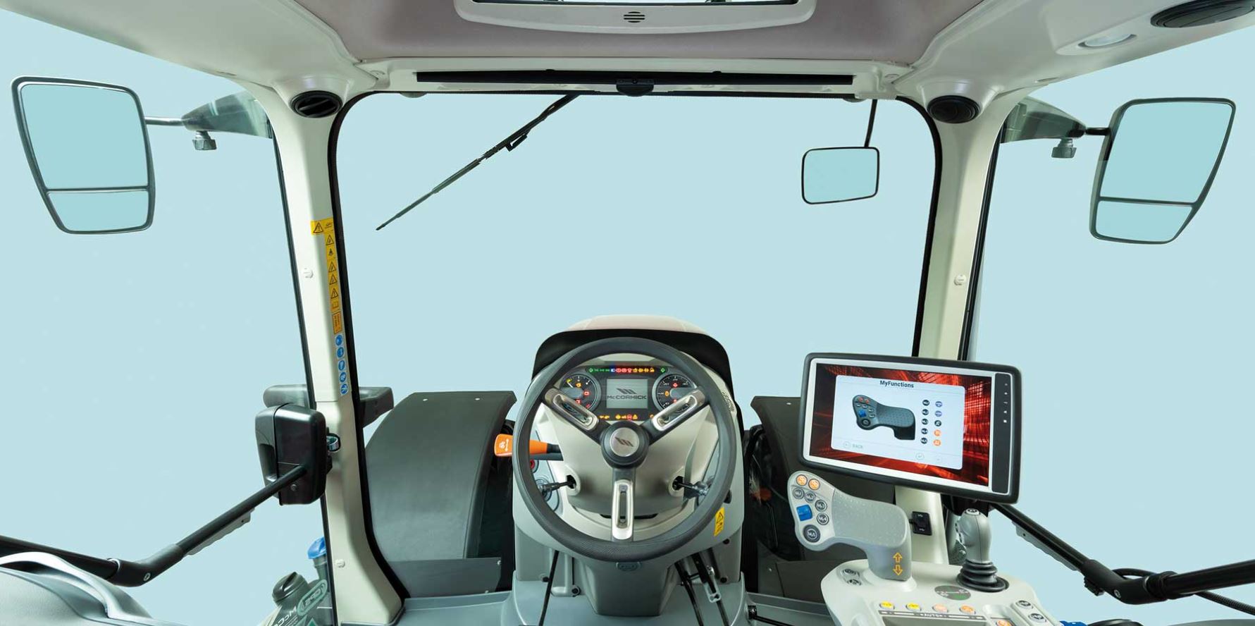 McCormick X8.631 Großtraktor Kabine (Quelle: Argo)