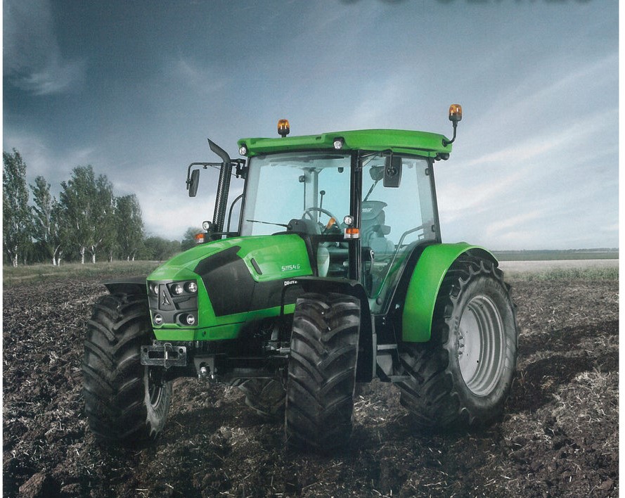 Deutz-Fahr 5115.4G Traktor mit Allradantrieb (Quelle: SDF Archiv)