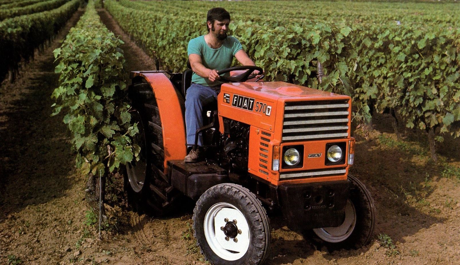 Fiat 570 Schmalspurtraktor (Quelle: CNH)