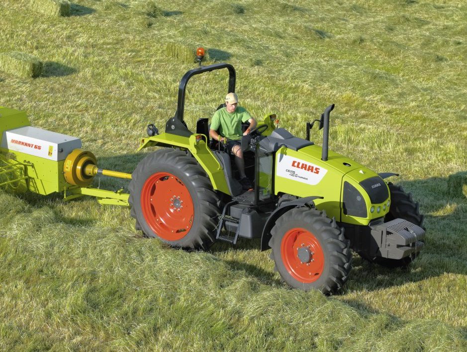 Claas Celtis 446 RX Traktor ohne Kabine (Quelle: Claas)