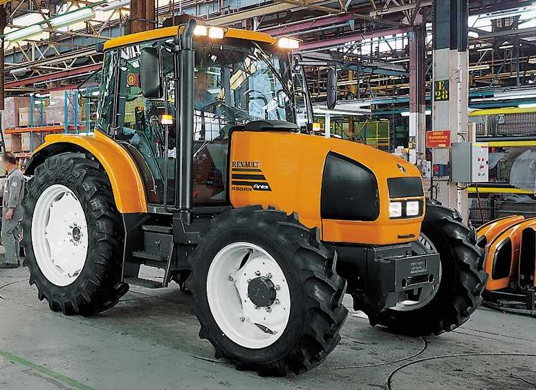 Renault Ares 550RX Traktor der 2. Generation (Quelle: Claas)