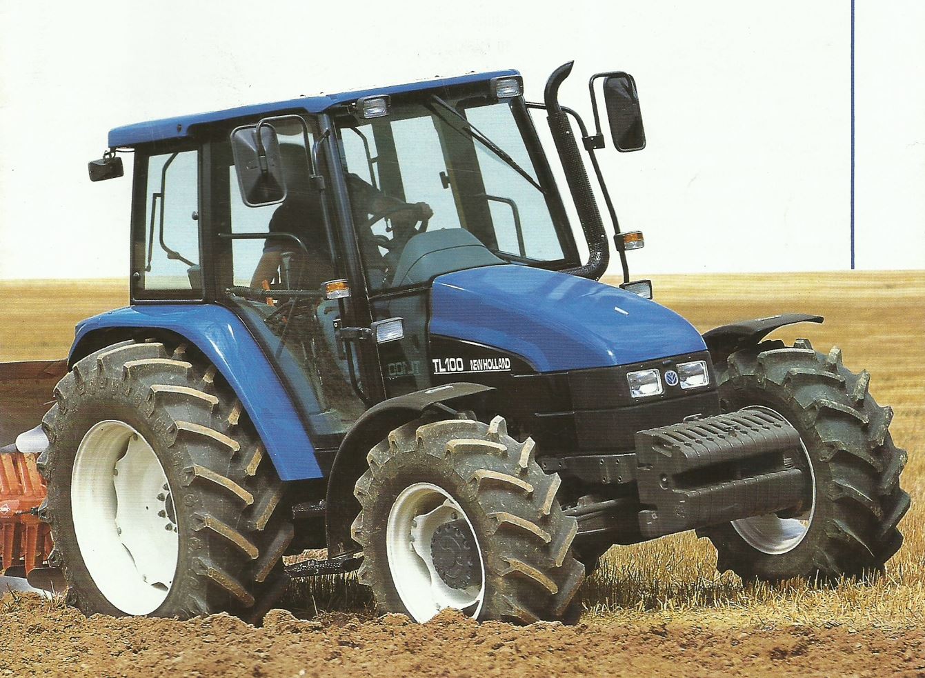 New Holland TL100 Allradtraktor (Quelle: CNH)