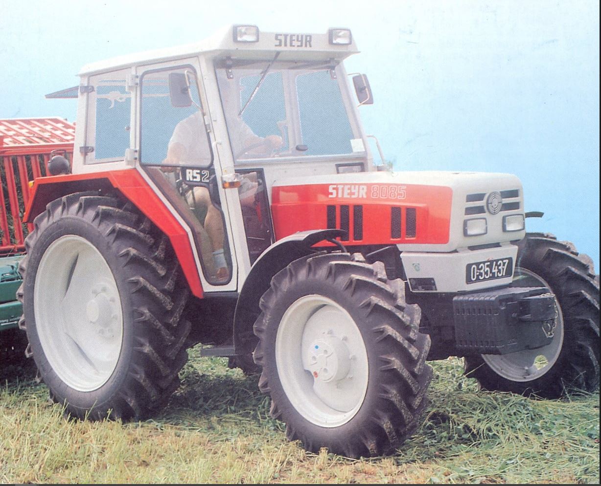 Steyr 8085 RS2 Allradtraktor (Quelle: CNH)