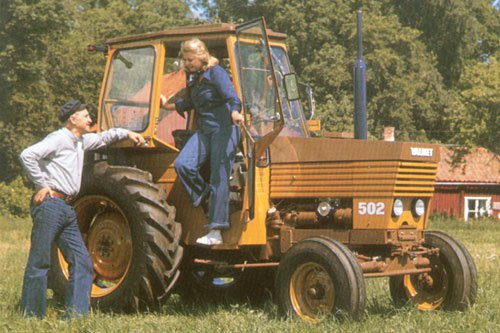 Valmet 502 Traktor mit Kabine (Quelle: Hersteller)