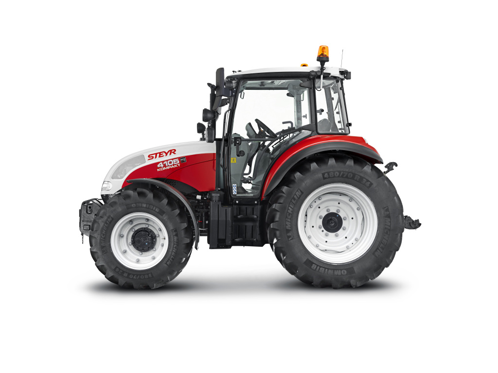 Steyr Kompakt 4105 Allradtraktor (Quelle: CNH)