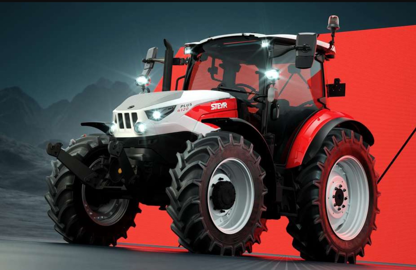 Steyr Plus 4120 Traktor (Quelle: Steyr)