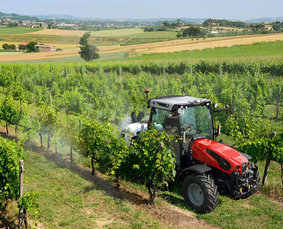 SAME Dorado 115 CVT Traktor (Quelle: SDF Archiv)