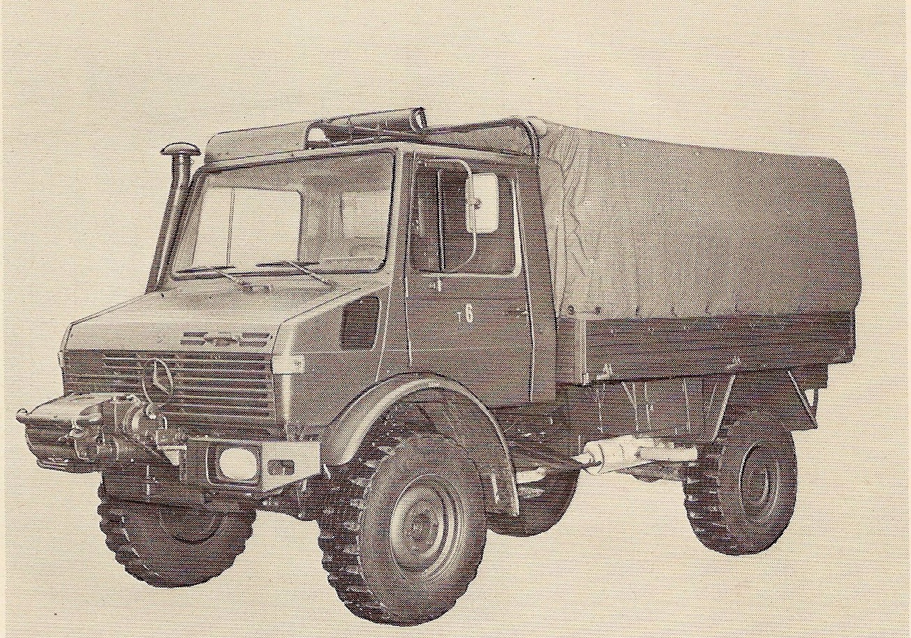 Mercedes-Benz Unimog U1700 Baureihe 435 (Quelle: Mercedes-Benz AG)