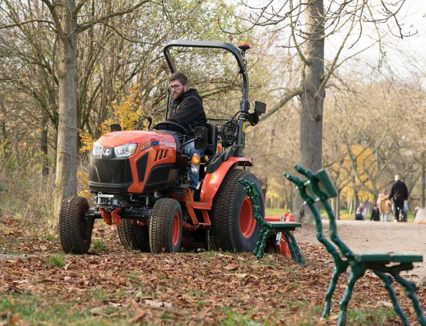 Kubota LXe-261 E-Traktor (Quelle: Kubota)