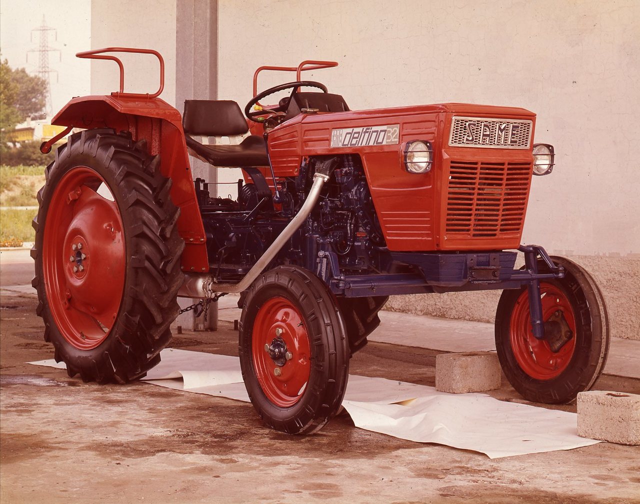 SAME Delfino 32 Traktor (Quelle: SDF Archiv)