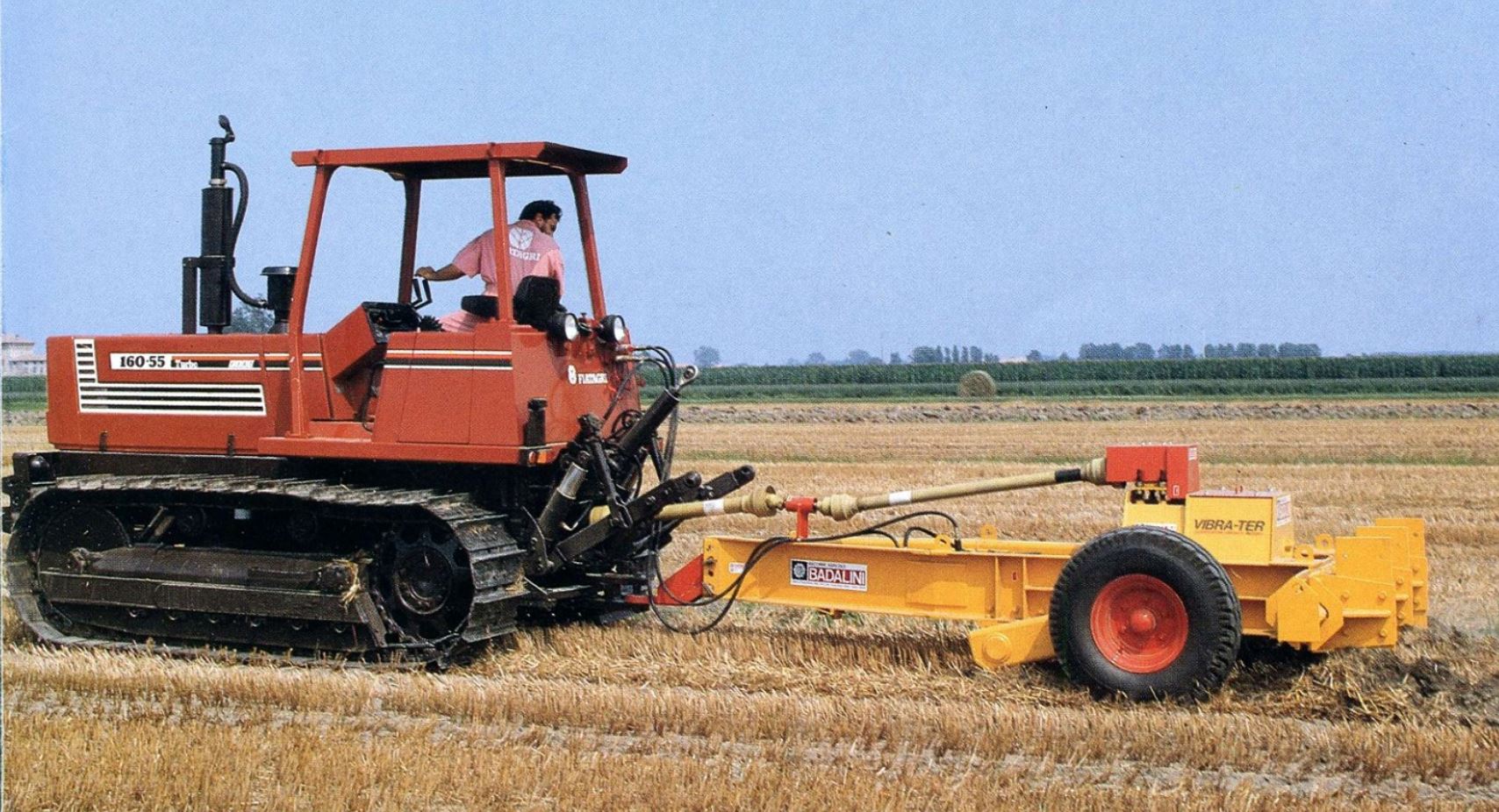 Fiatagri 160-55 Raupentraktor (Quelle: CNH)