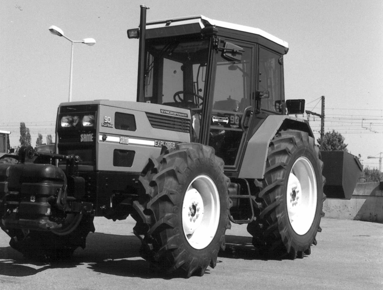 SAME Explorer II 90 Traktor (Quelle: SDF Archiv)