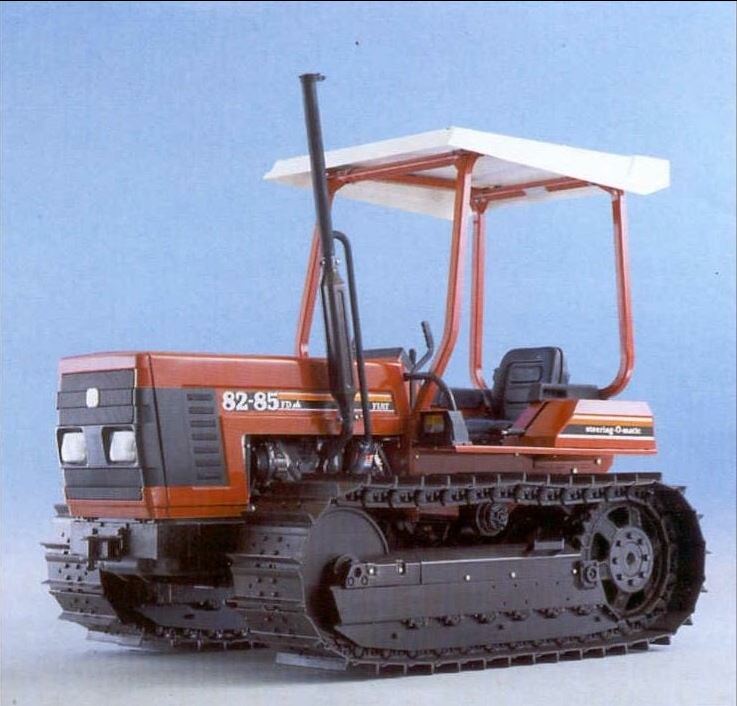 Fiatagri 82-85 Raupenschlepper (Quelle: CNH)