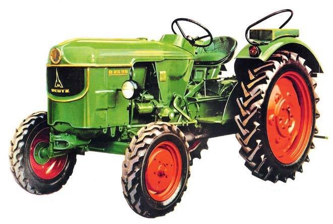 Deutz D25 05 Traktor (Quelle: SDF Archiv)