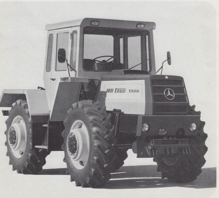 MB trac 1100 Traktor Baumuster 442.161 (Quelle: Mercedes-Benz AG)