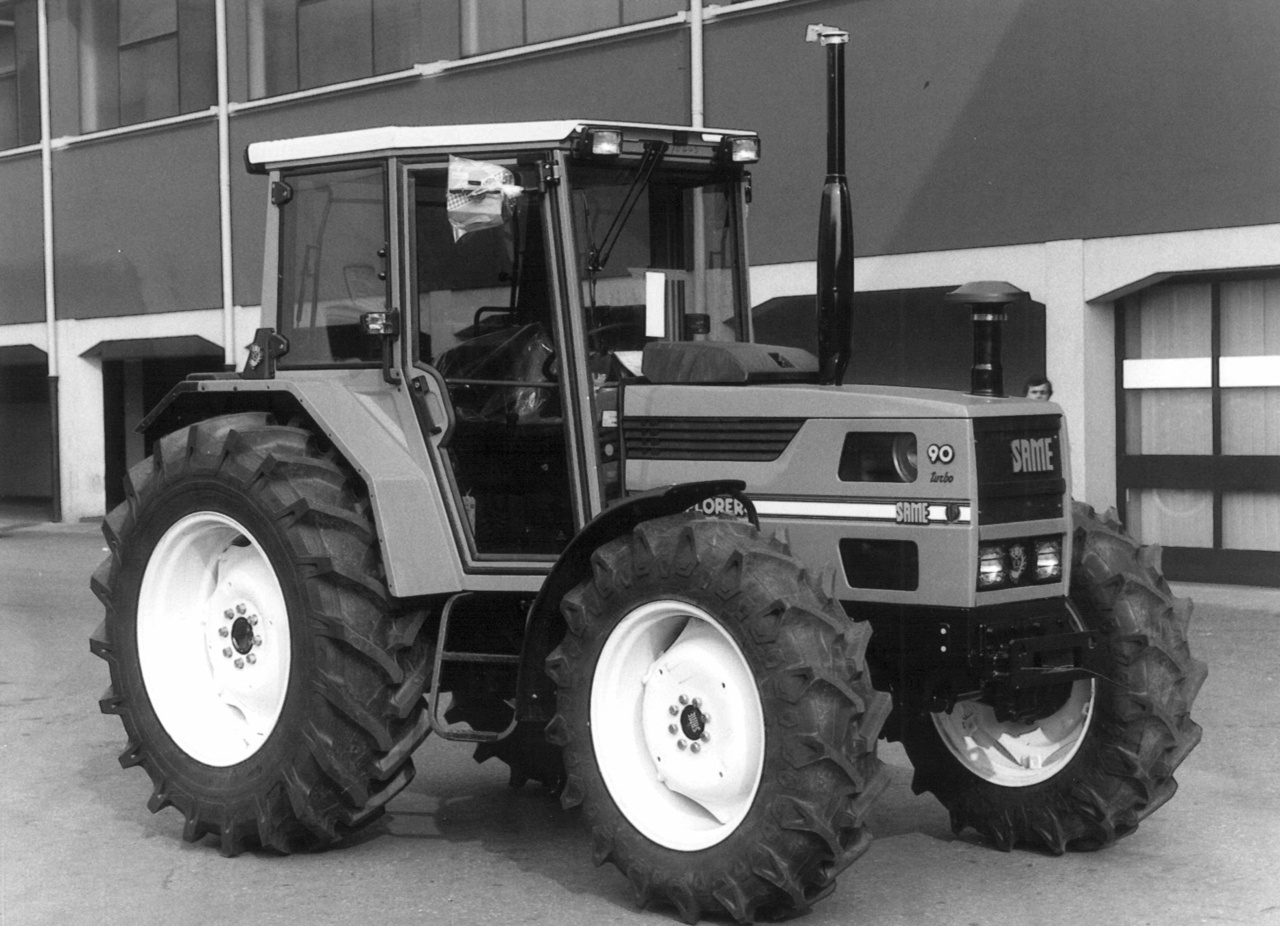 SAME Explorer 90 Traktor (Quelle: SDF Archiv)