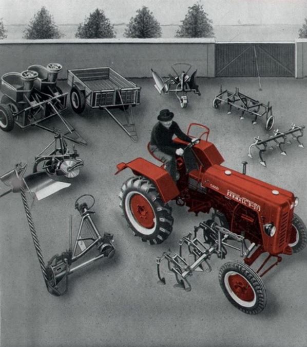 IHC McCormick Farmall D-212 Traktor (Quelle: Hersteller)
