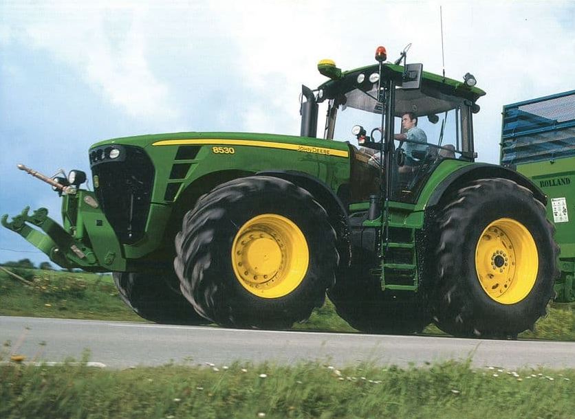 John Deere 8530 Traktor (Quelle: John Deere)