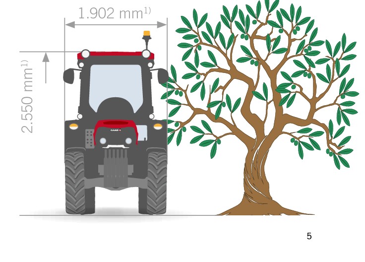 Case IH Quantum CL Spezialtraktor (MY 2023) (Quelle: Case IH)