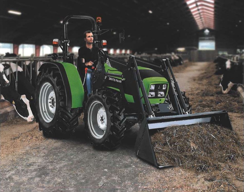 Deutz-Fahr Agrolux 410 Traktor (Quelle: SDF Archiv)