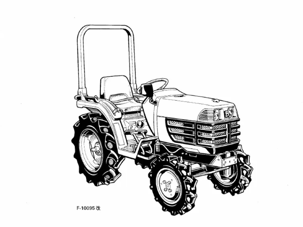 Kubota B72 Traktor