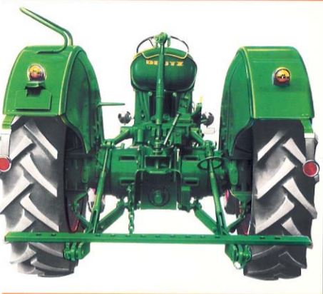 Deutz D50 Traktor (Quelle: SDF Archiv)