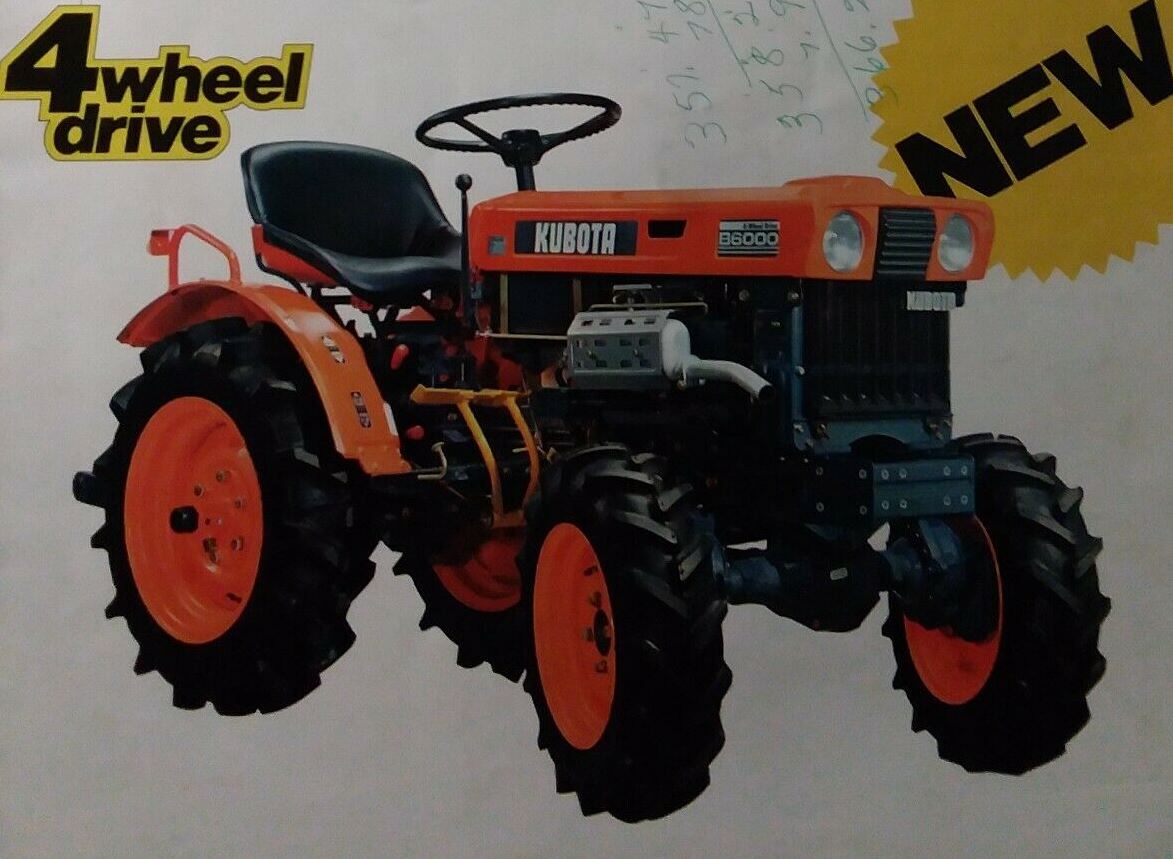 Kubota B6000 Kleintraktor (Quelle: Kubota)