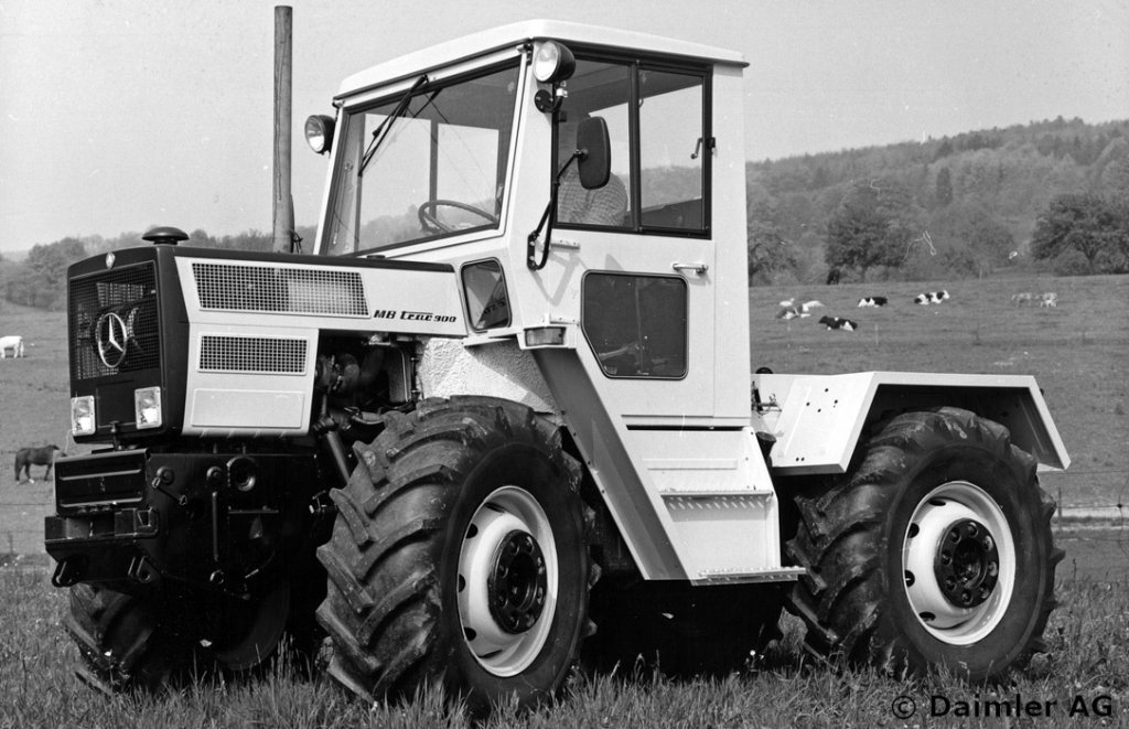 MB trac 800 Traktor von 1981 (Quelle: Mercedes-Benz AG)