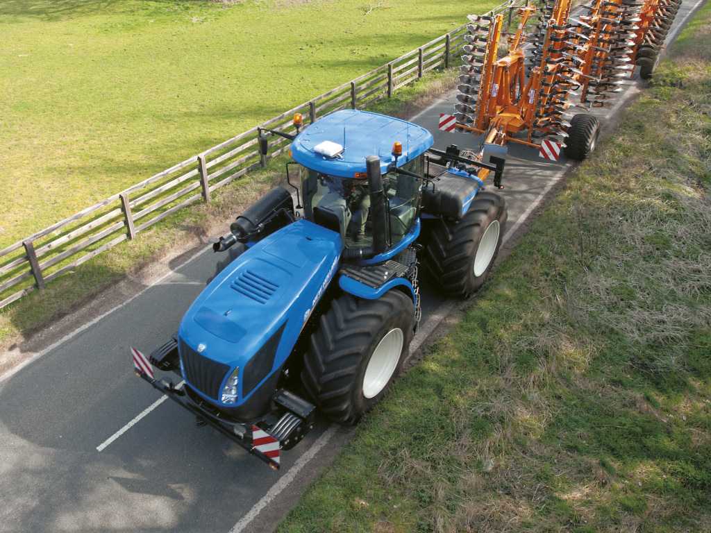 New Holland T9.560 Knicklenker Traktor (Quelle: CNH)