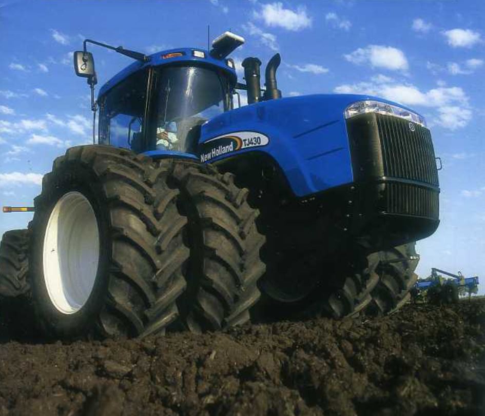 New Holland TJ430 Knicklenker Traktor (Quelle: CNH)