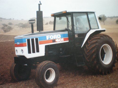 Ford 8401 Traktor gebaut für Australien (Quelle: CNH)