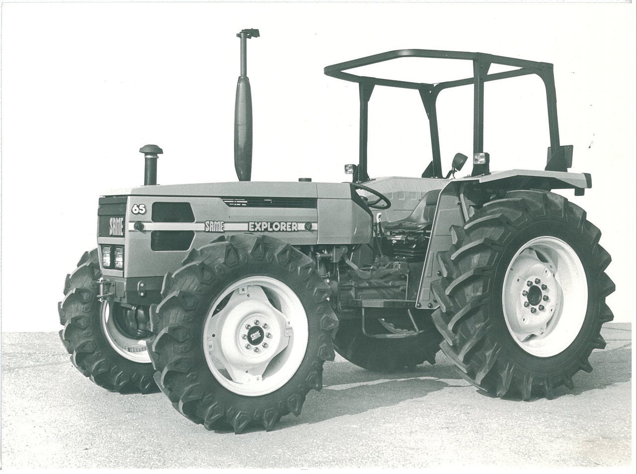 SAME Explorer 65 Traktor (Quelle: SDF Archiv)