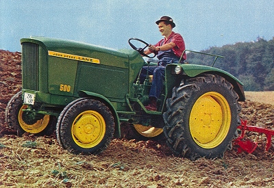 John Deere Lanz 500 Traktor (Quelle: John Deere)