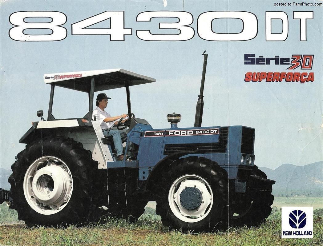 Ford New Holland 8430 DT entspricht Fiatagri 140-90 DT (Quelle: CNH)