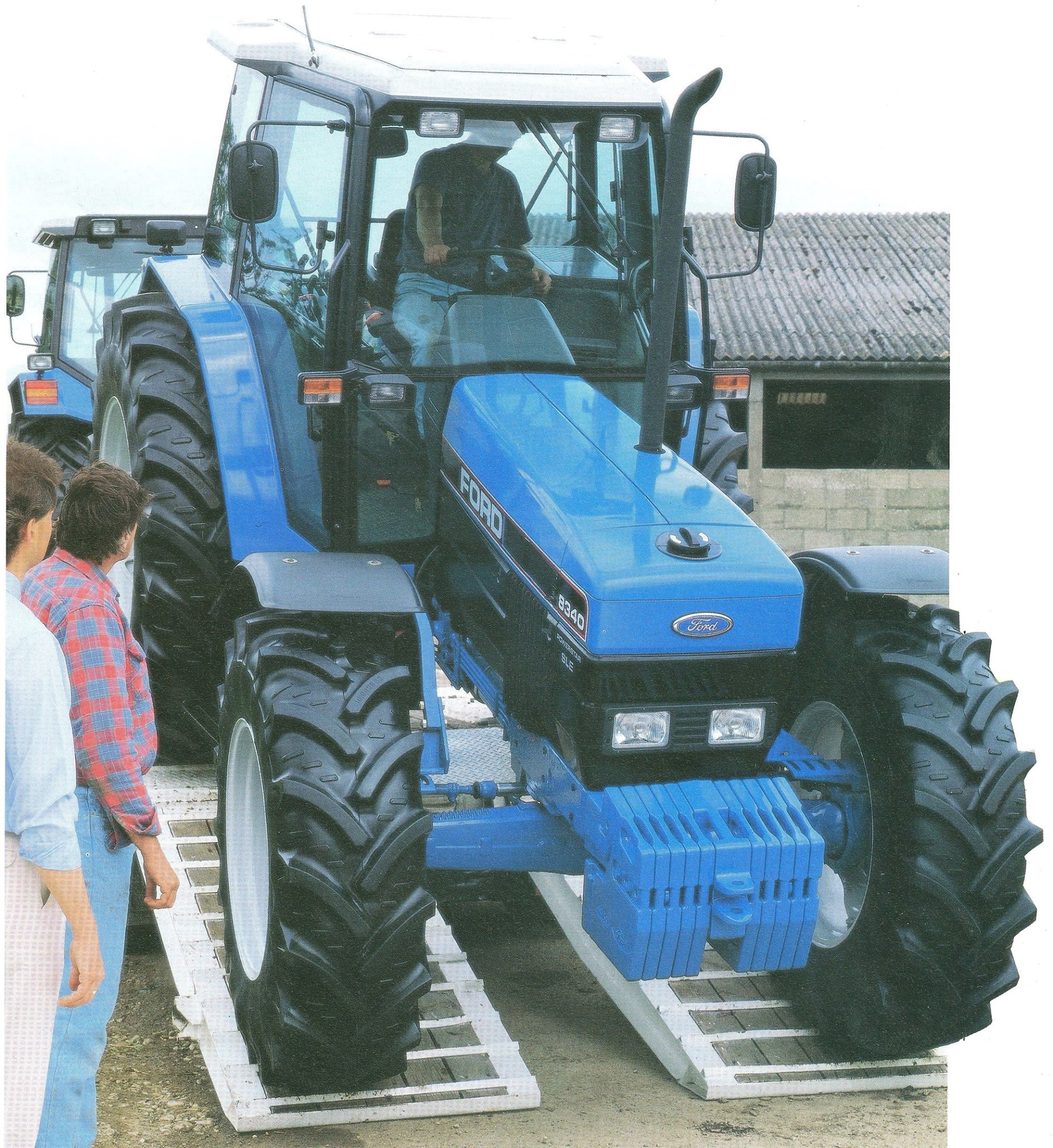 Ford 8340 SLE Allradtraktor (Quelle: Classic Tractor Magazine)