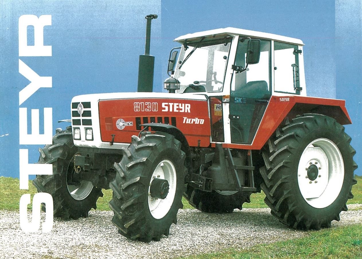 Steyr 8130 SK2 Allradtraktor (Quelle: CNH)