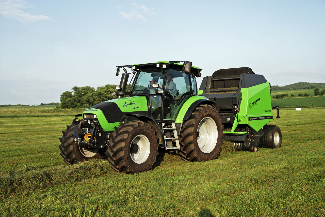 Deutz-Fahr Agrotron K110 Traktor (Quelle: SDF Archiv)