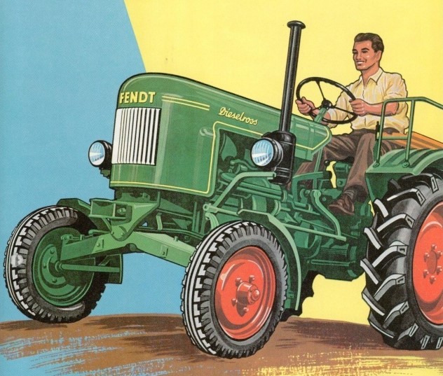 Fendt Dieselross F236 Traktor (Quelle: AGCO)