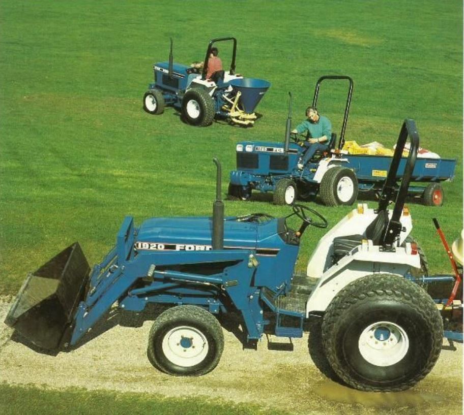Ford Shibaura Traktoren 1920, 1720, 1520 (Quelle: CNH)