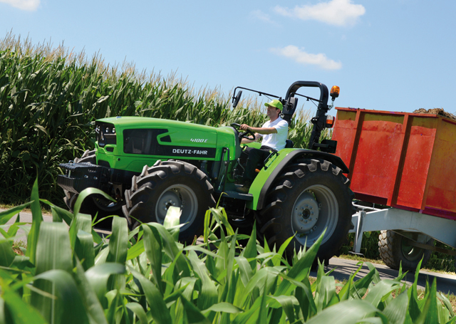 Deutz-Fahr 4100E (Quelle: SDF Archiv)